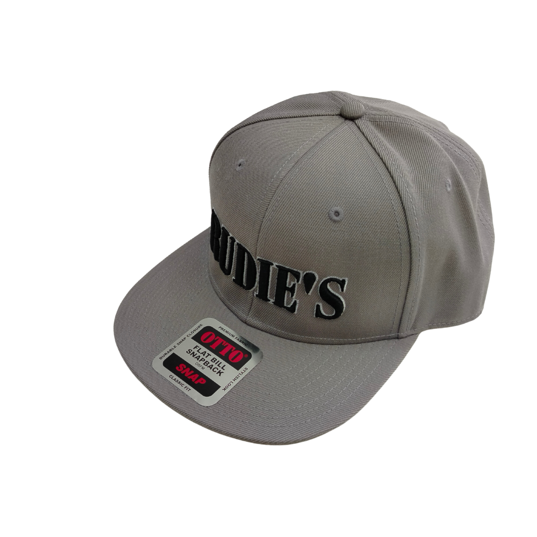 Rudie’s Otto Flat Visor Cap Grey
