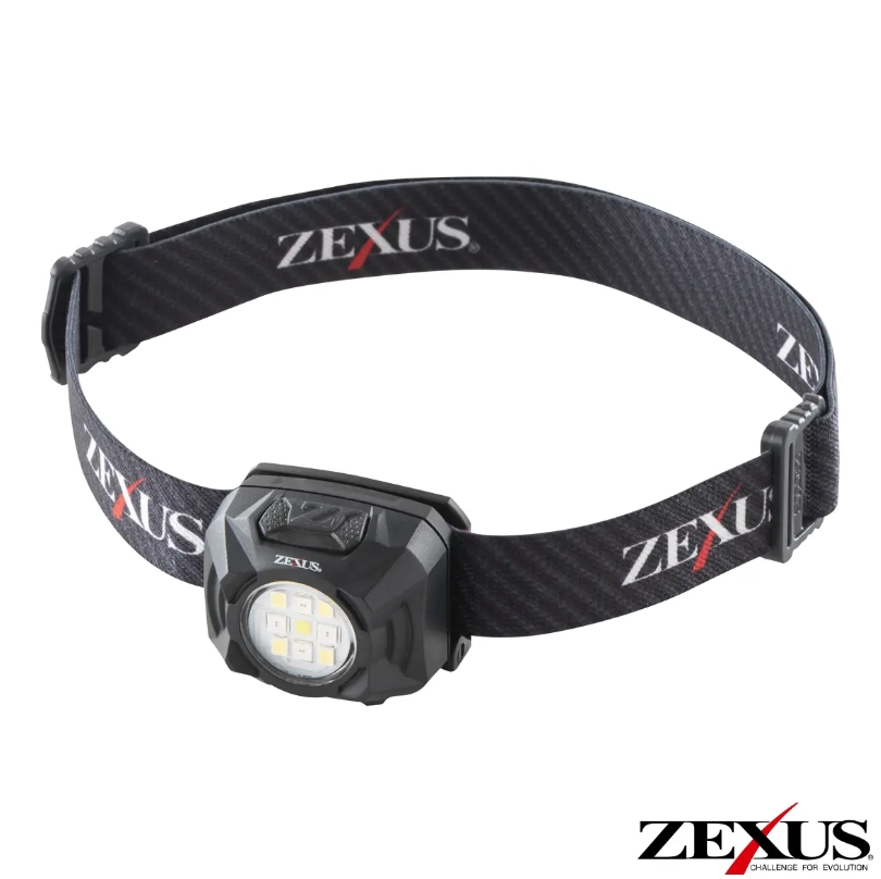 Zexus ZX-R30 LED Light, Rechargeable 400 Lümen Kafa Feneri - Olta