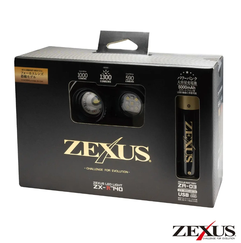Zexus ZX-R740 1300 Lumin Rechargeable Headlamp - Olta Kamyonu