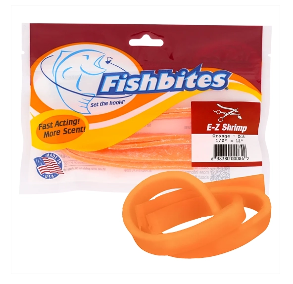 Fishbites Fast Acting E-Z Shrimp #Orange