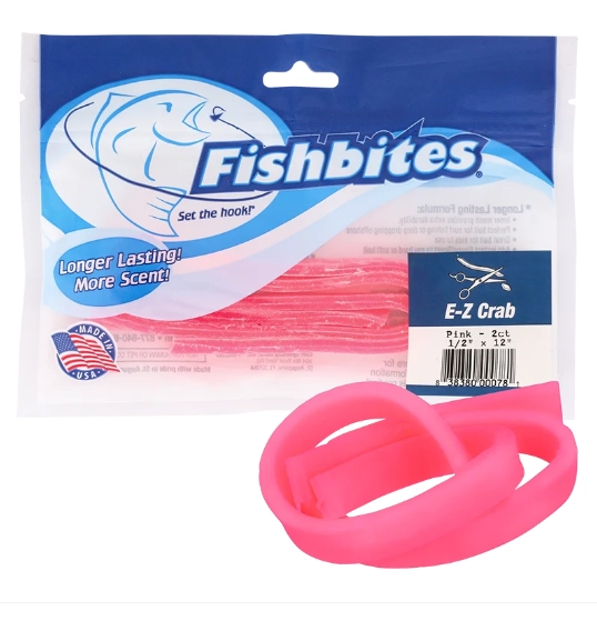 Fishbites Long Lasting E-Z Crab #Pink