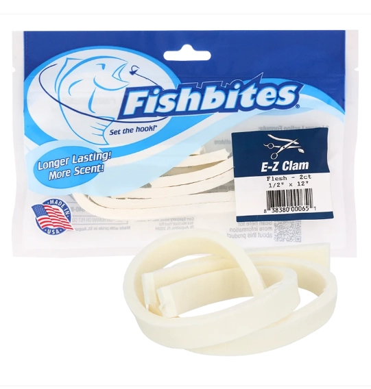 Fishbites Longer Lasting E-Z Clam #Flesh