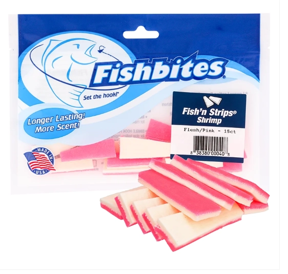 Fishbites Fish’n Strips Shrimp #Flesh / Pink
