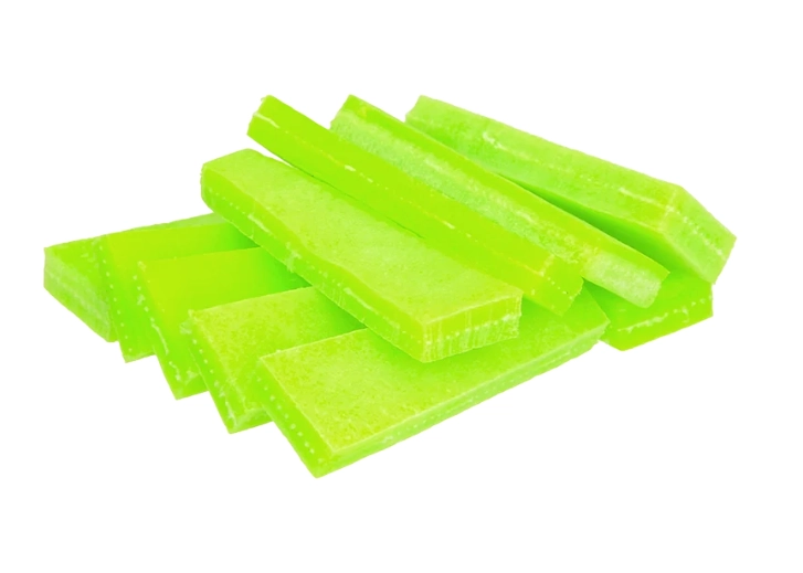 Fishbites Fish’n Strips Long Lasting Crab #Chartreuse