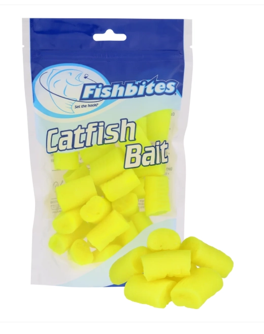 Fishbites Freshwater Catfish Bait-Crawfish #Yellow