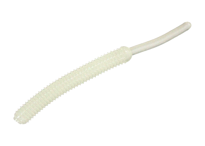 SMITH Screw Tail Grub 1.5 inch Super Glow 38mm