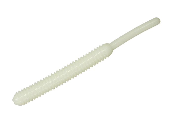 SMITH Screw Tail Grub 1.5 inch Super Glow 38mm