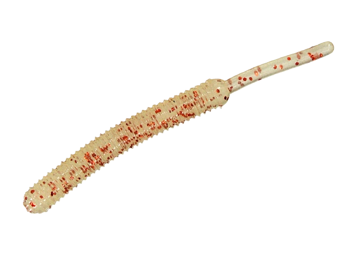 SMITH Screw Tail Grub 1.5 inch Super Glow 38mm