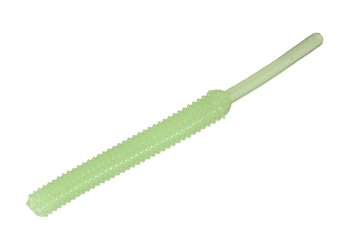 SMITH Screw Tail Grub 1.5 inch Super Glow 38mm
