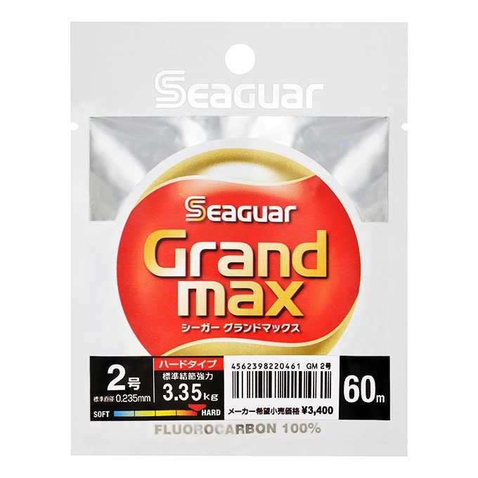 Seaguar Kureha Grand Max Fluorocarbon Misina 60mt