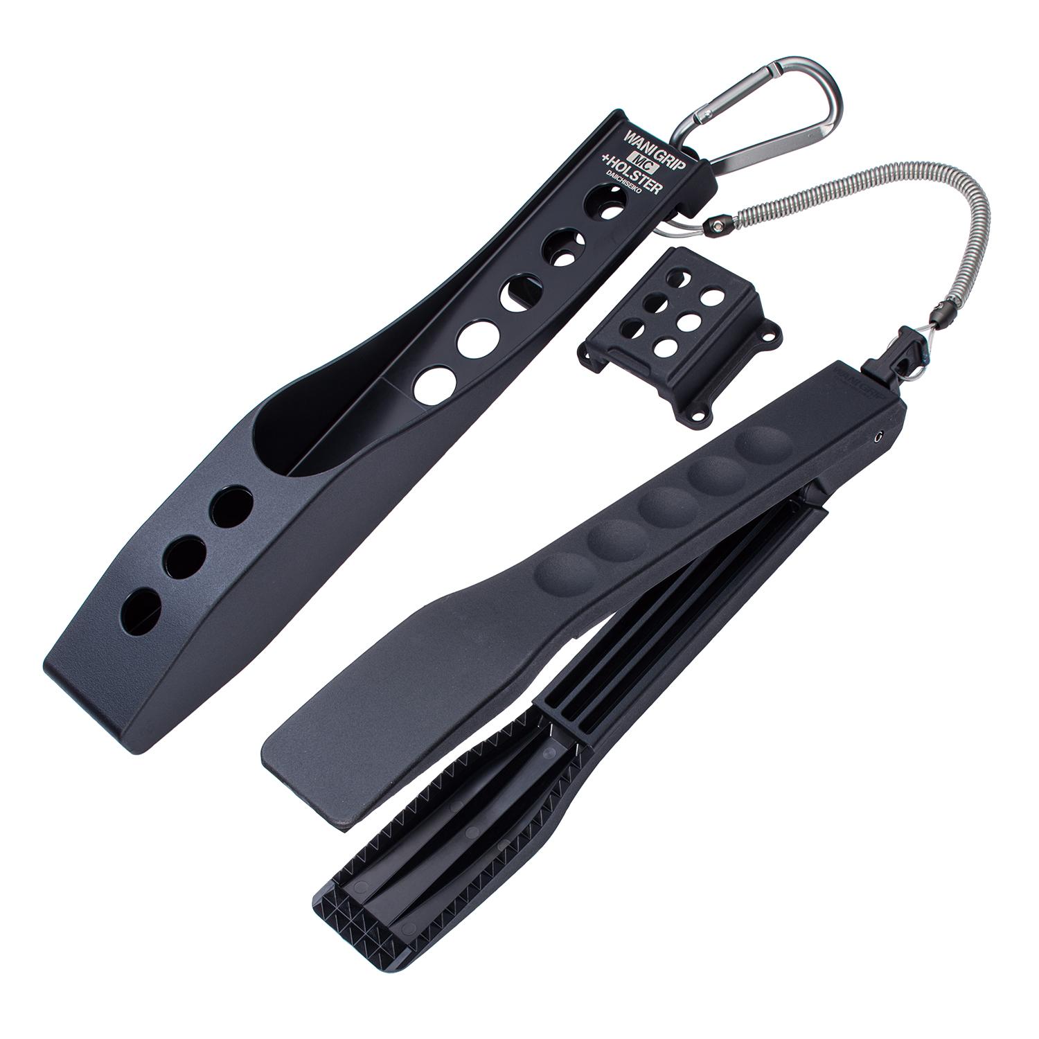 Daiichiseiko Wani Grip MC Mini Balık Maşası 21 cm + Taşıma Kılıfı Black