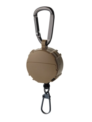 Daiichiseiko Clip-On Reel + Microcase / Dark Earth