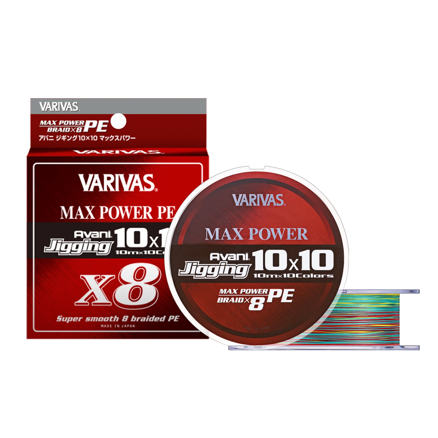 Varivas Avani Jigging 10X10 Max Power PE X8 300mt 1.2PE - Olta