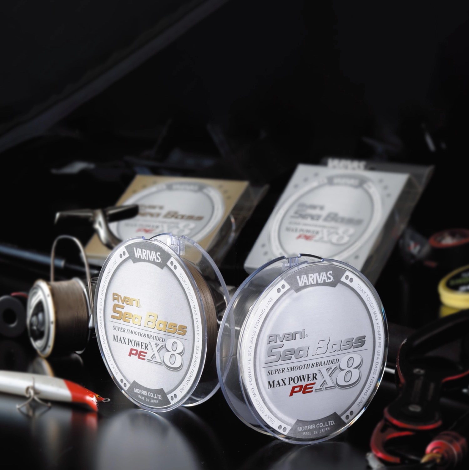 Varivas Avani Sea Bass Max Power PE X8 Stealth Gray