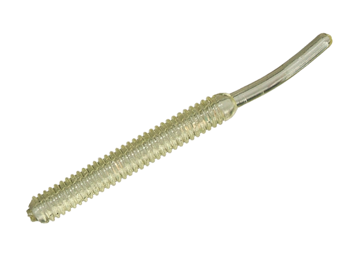 SMITH Screw Tail Grub 1.5’’ 38mm - N9. Clear/ Gold Tinsel