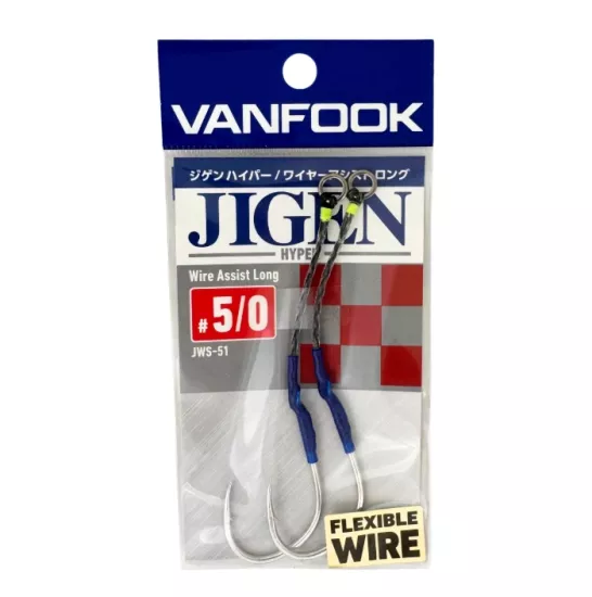 Vanfook Jigen Hyper Long Wire Asist Kancası 5/0