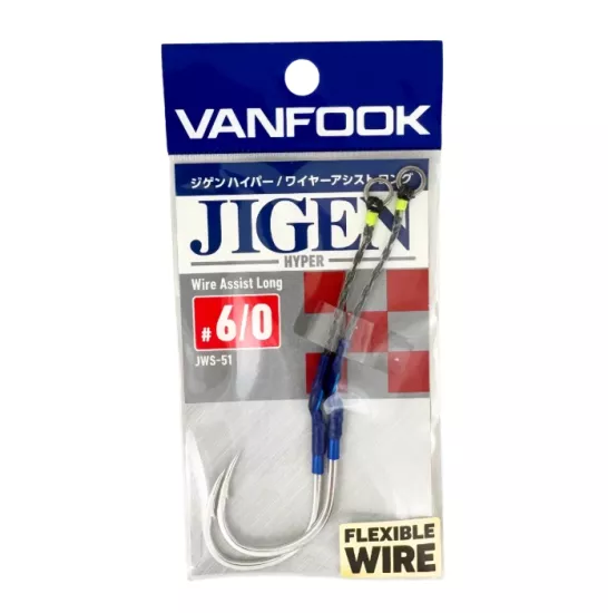 Vanfook Jigen Hyper Long Wire Asist Kancası 6/0