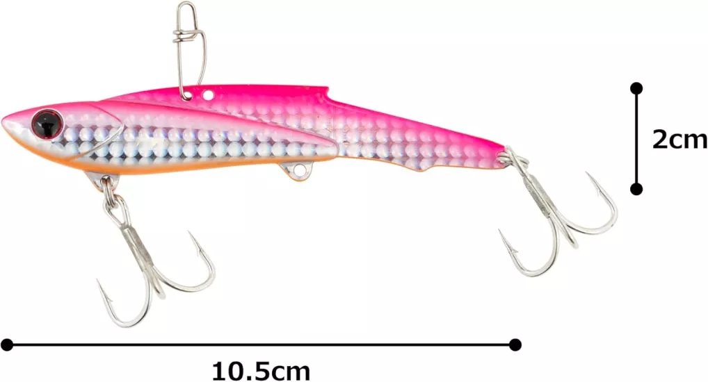 Pro Trust Sea Contact Metabait Long Buri Tune 10.5cm Vibrasyon 35gr Pink Bait