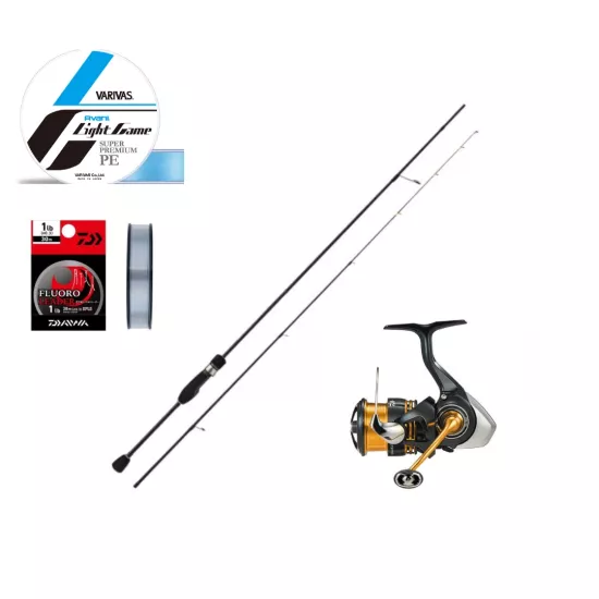 Major Craft New Solpara SPAJ-S582L 173cm 0.2-3gr Kombo Set