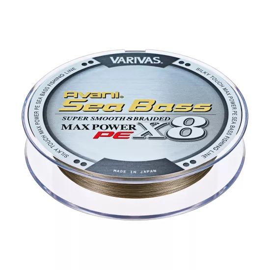 Varivas Avani Sea Bass Max Power PE X8 Status Gold