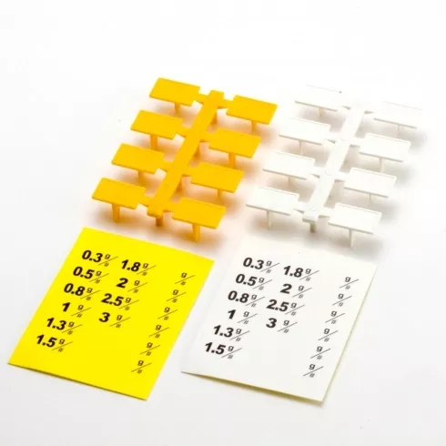 Daiichiseiko Weight Flags For Slit Foam Case 