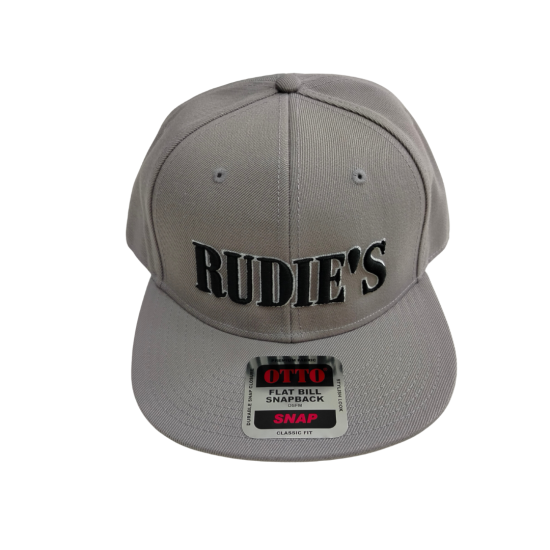 Rudie’s Otto Flat Visor Cap Grey
