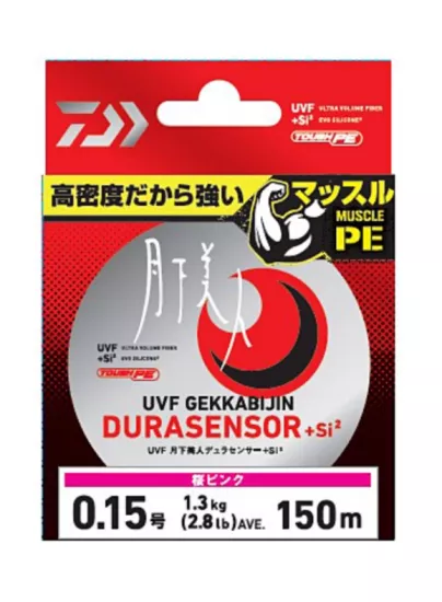Daiwa UVF Gekkabijin DuraSensor + Si2 0.2pe İp Misina