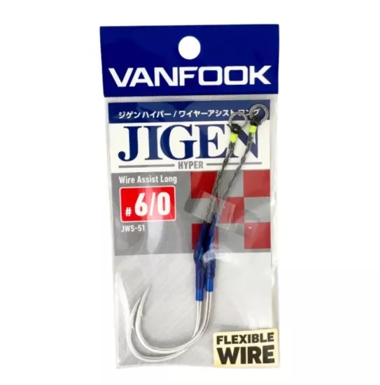 Vanfook Jigen Hyper Long Wire Asist Kancası 6/0