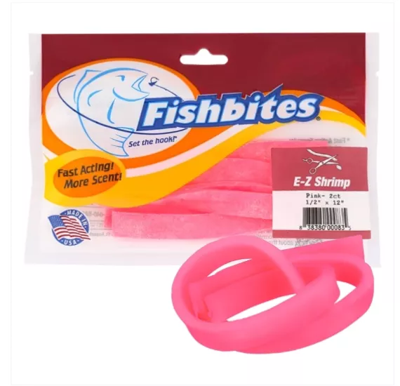 Fishbites Fast Acting E-Z Shrimp #Pink