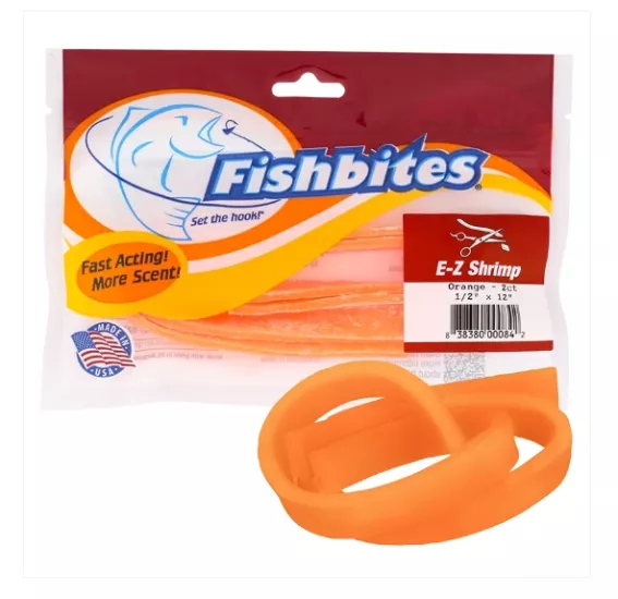 Fishbites Fast Acting E-Z Shrimp #Orange