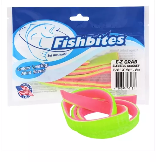 Fishbites Long Lasting E-Z Crab #Electric Chicken