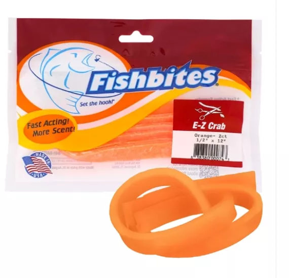 Fishbites Action Fast E-Z Crab #Orange