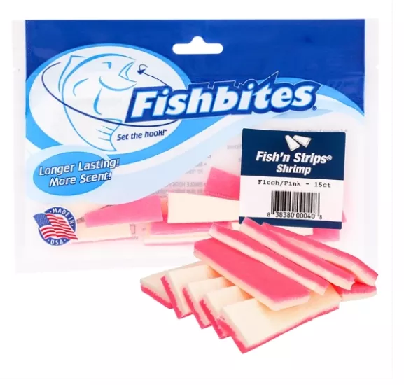 Fishbites Fish’n Strips Shrimp #Flesh / Pink