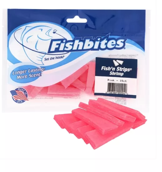 Fishbites Fish’n Strips Shrimp #Pink