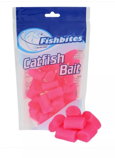 Fishbites Freshwater Catfish Bait-Shad #Pink