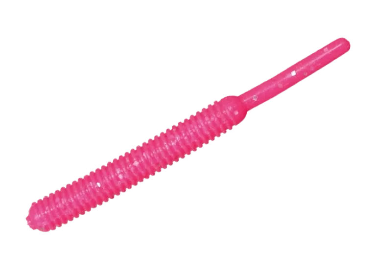 GF824. Glow Pink/ Silver Glitter