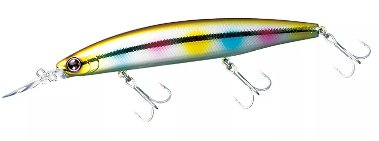Daiwa Shore Line Shiner Setupper 125S-DR #Gold Rainbow