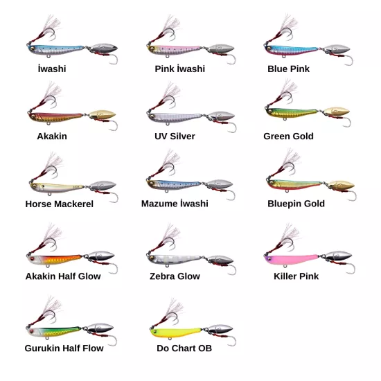 Megabass Makippa 30gr Metal Jig 