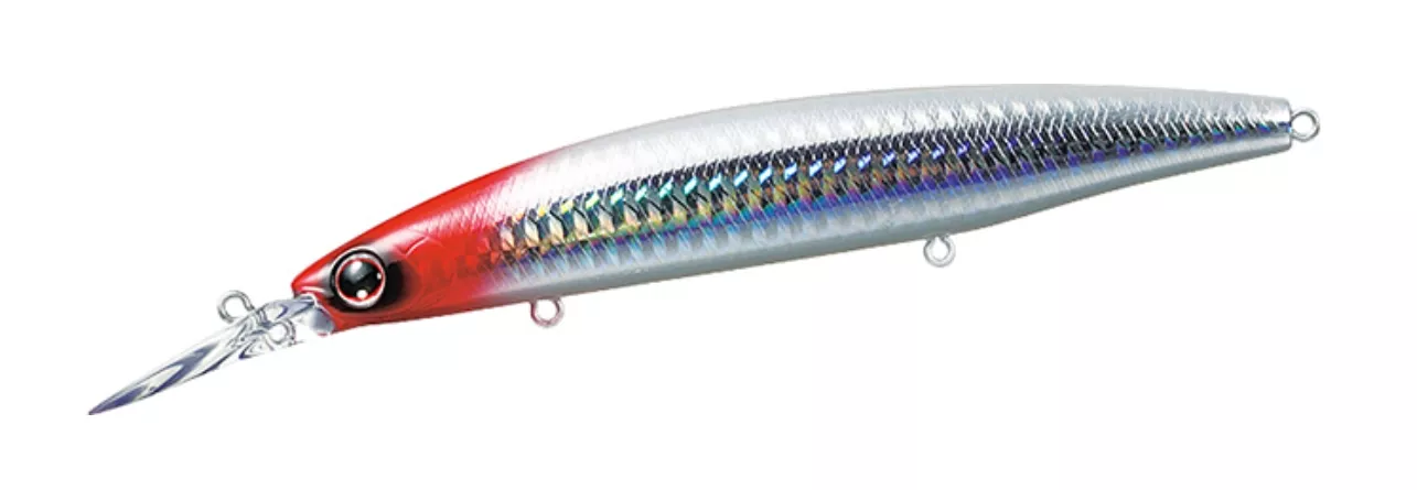 Daiwa Shore Line Shiner Setupper 125S-DR #Laser Red Head
