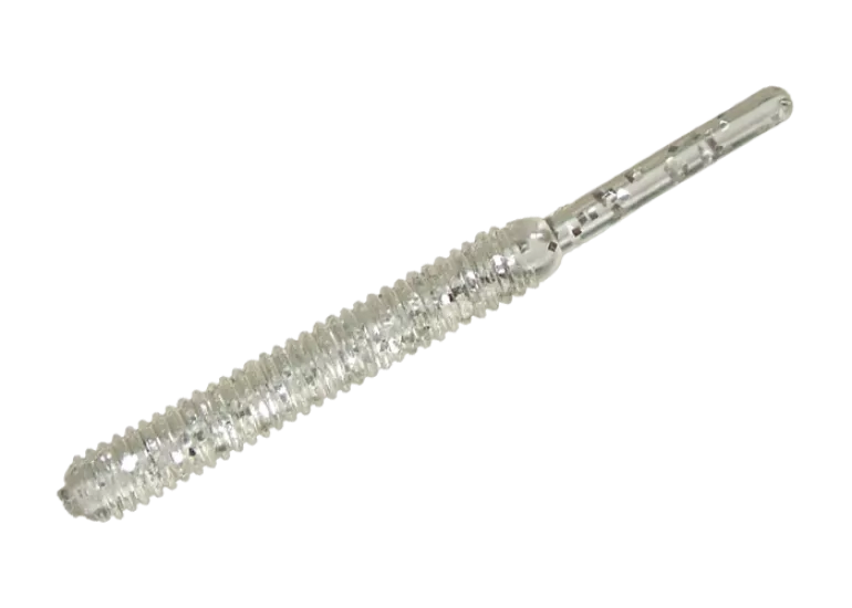 N11. Clear/ Silver Glitter