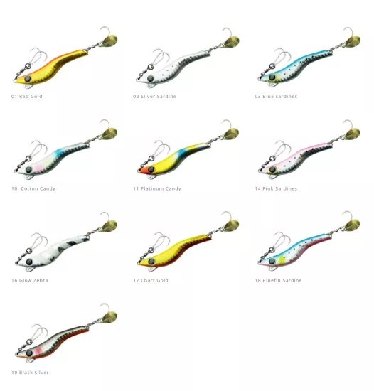 Breaden Metalmaru 60gr Jig #16 Glow Zebra