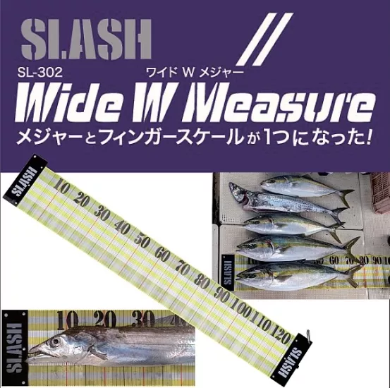 Slash Wide W Measure SL-302 Balık Metre