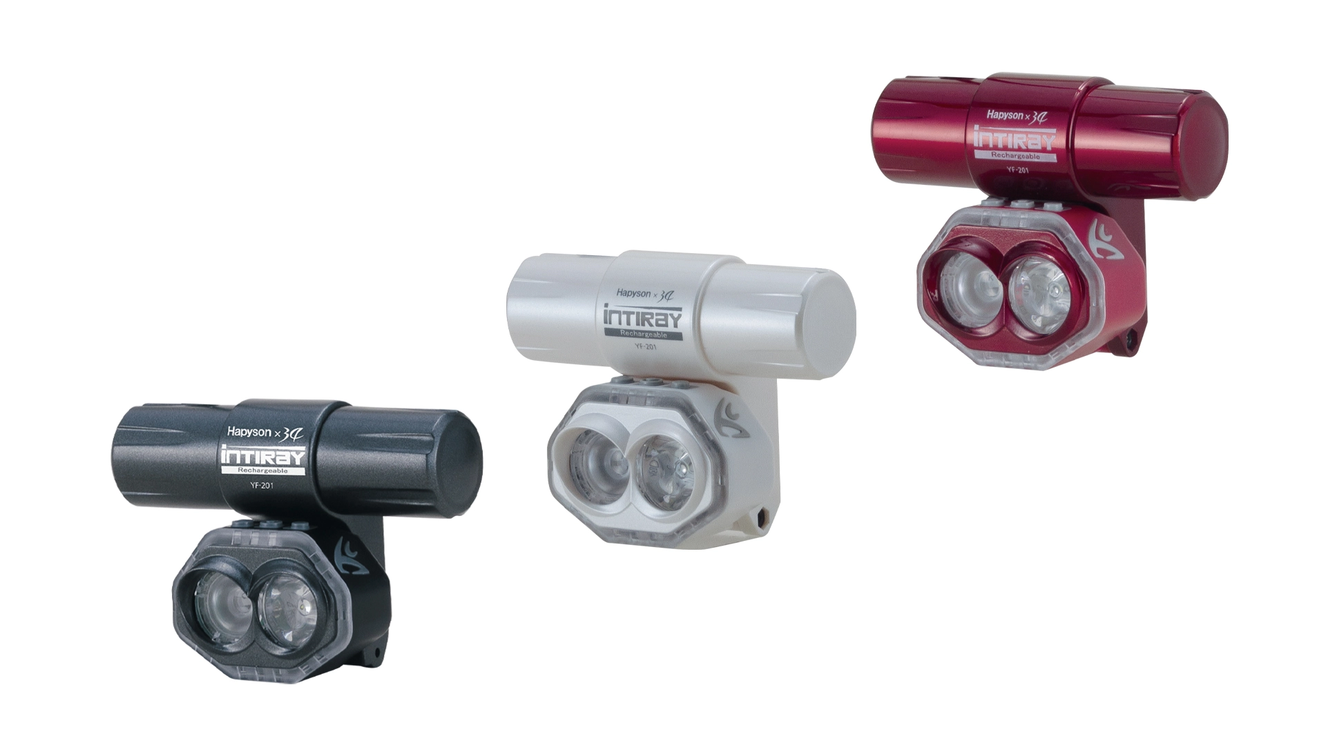 Hapyson YF-201-K Rechargeable Chest Light [INTIRAY Rechargeable] / Red
